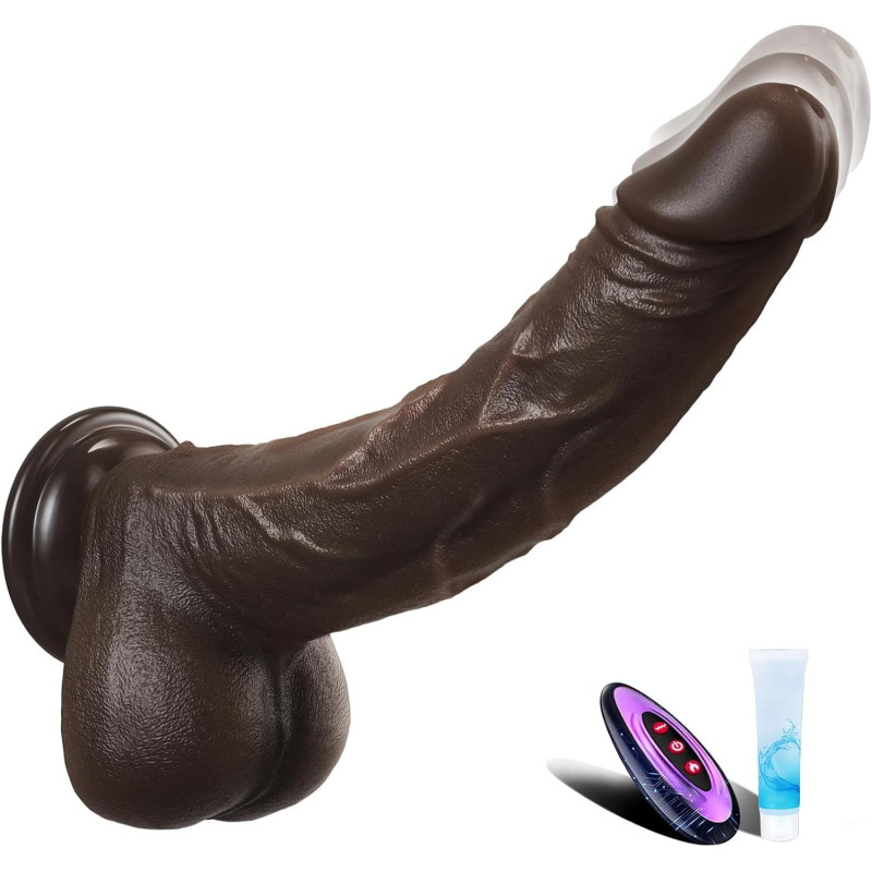 Ρεαλιστικός Δονητής Μαύρος 