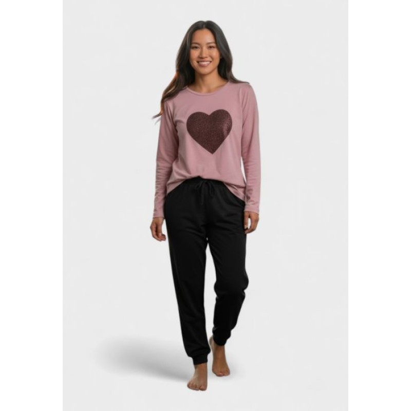 Πιτζάμα Σχέδιο Καρδιά 